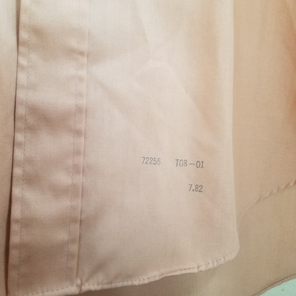 Vintage Sears Perm-Press Single Needle Tailoring Casual Button Up 32-33. 15.5 - Picture 10 of 14